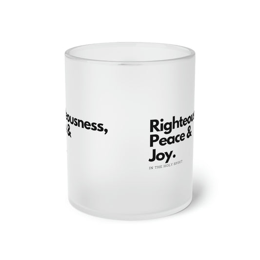 Frosted Glass Mug