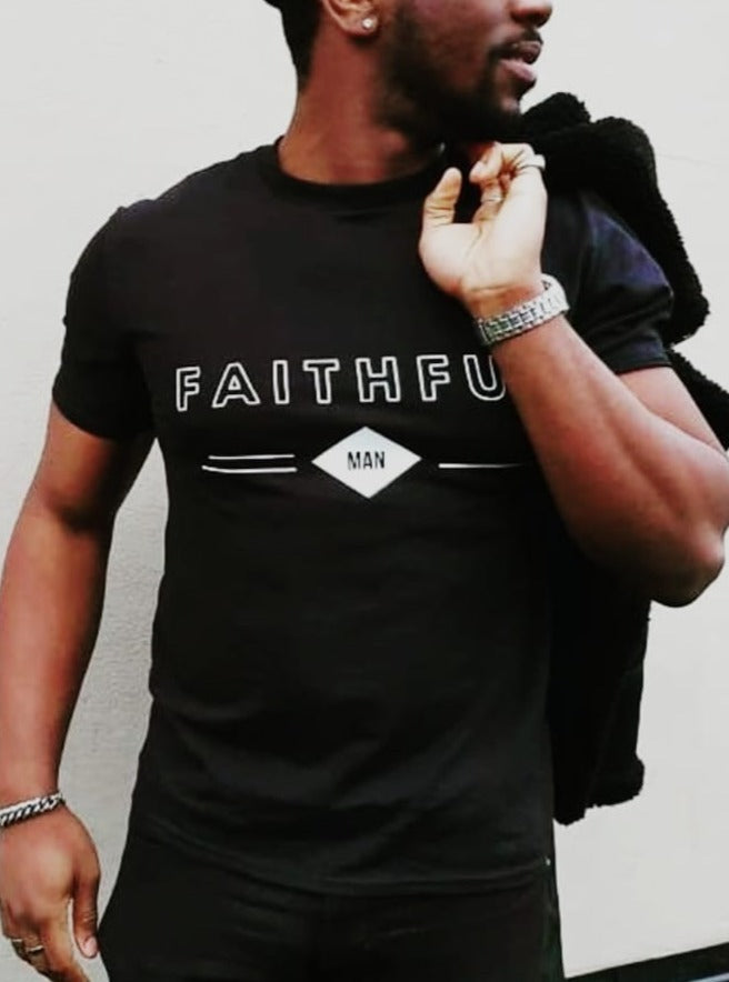 Faithful Man Tshirt - Said In Print