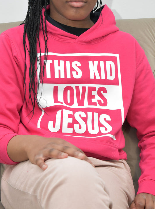This Kid Loves Jesus Hoodie
