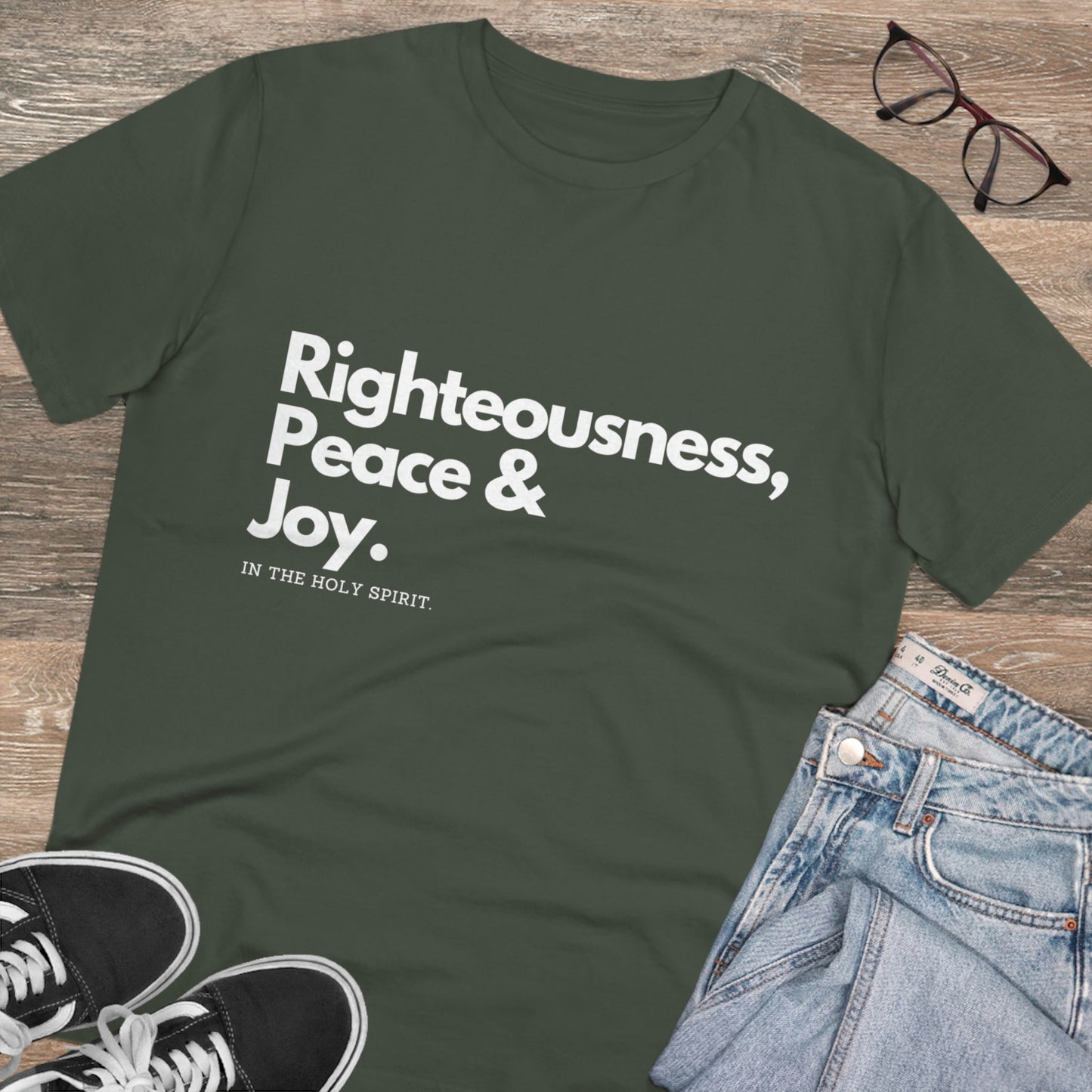 Righteousness.Peace.Joy T-shirt
