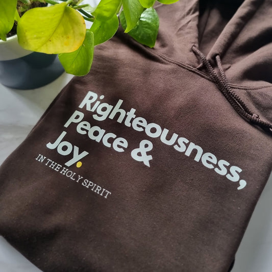 Righteousness Hoodie - Said In Print